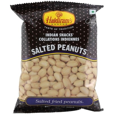 Haldiram’s Cacahuètes salées 150 g, 1,00 $/100g