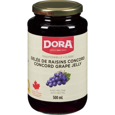 Dora Concord Grape Jelly Classic 500 ml, $1.00/100ml