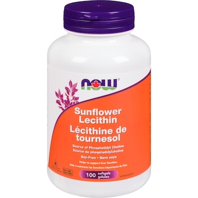 Now Sunflower Lecithin 100 ea, $0.17/1ea