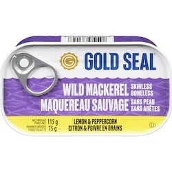 Wild Mackerel Skinless Boneless Lemon & Peppercorn