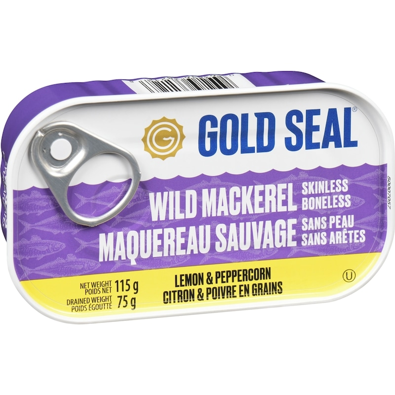 Wild Mackerel Skinless Boneless Lemon & Peppercorn
