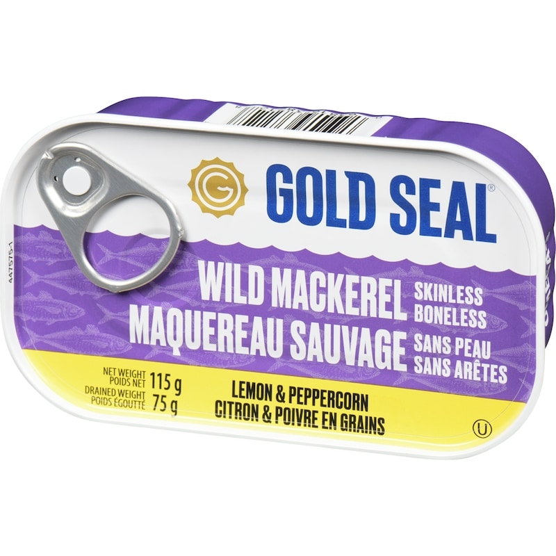 Wild Mackerel Skinless Boneless Lemon & Peppercorn