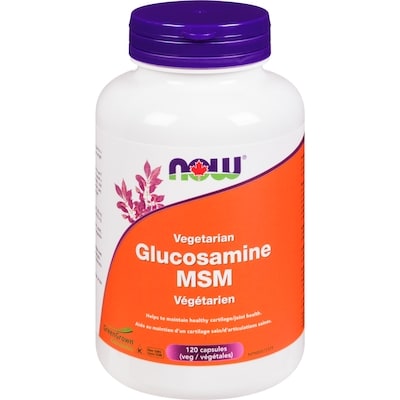 Now Glucosamine Msm Vegetarian 120 ea, $0.25/1ea