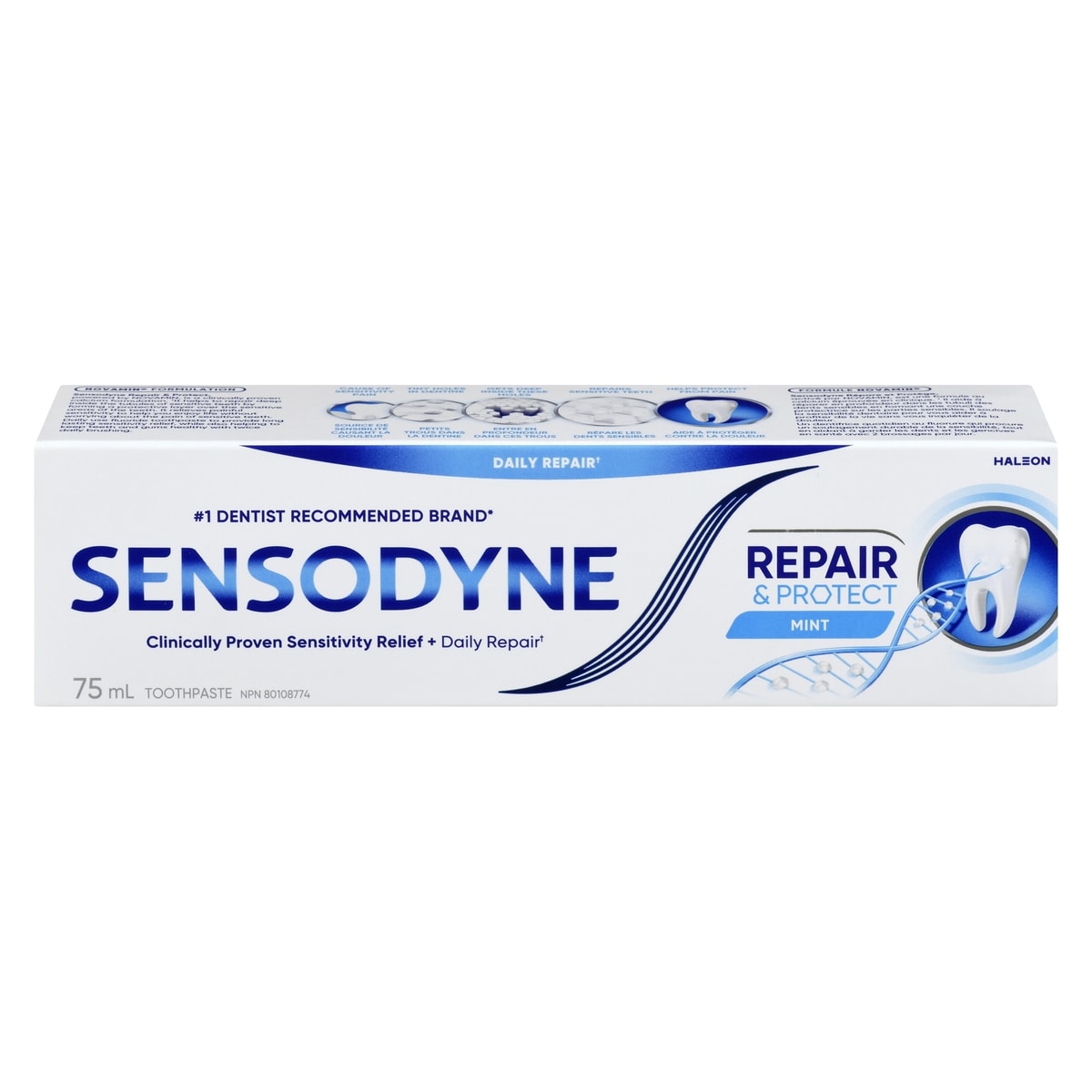 Sensodyne Repair Mint Toothpaste 75 ml, $11.99/100ml