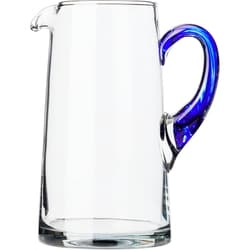 Cantina Pitcher, Blue and Clear