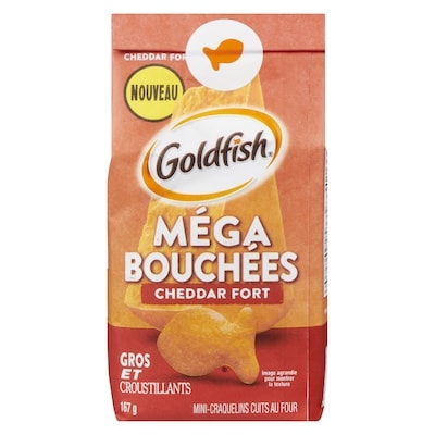 Pepperidge Farm Cheddar fort Mega Bites 167 g, 2,09 $/100g