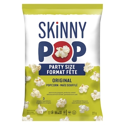 SkinnyPop Popcorn Pure Popped Perfection Popcorn Family Size 227 g, $3.52/100g