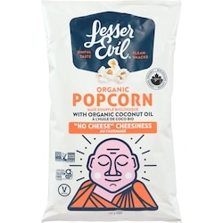 Organic Popcorn No Cheese Cheesiness