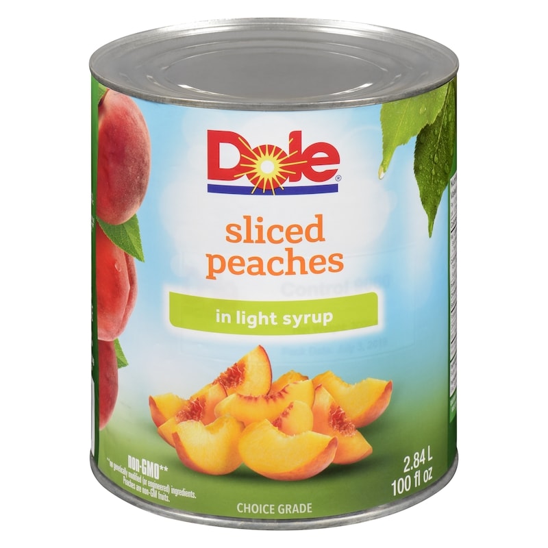 Dole Sliced Peaches In Light Syrup - 2.84 l | Wholesale Club