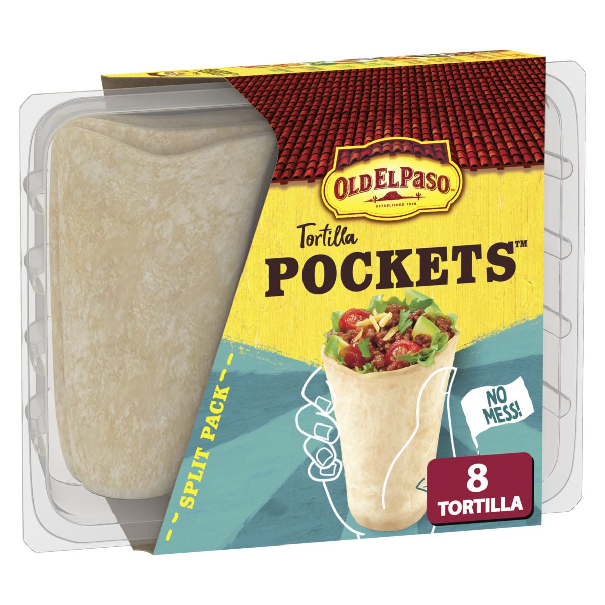 Old El Paso Tortilla Pockets Dinner Kit 8 Pockets  238 g, $1.89/100g