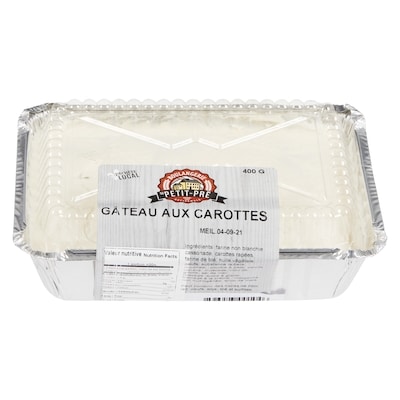 null Gâteau Aux Carottes 400 g, $2.00/100g