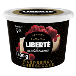Méditerranée 9% Yogurt, Raspberry Cheesecake