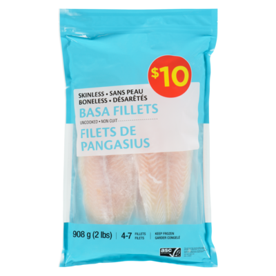 null Basa Fillets 908 g, $1.10/100g