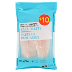 null Filets De Pangasius 908 g, 1,10 $/100g