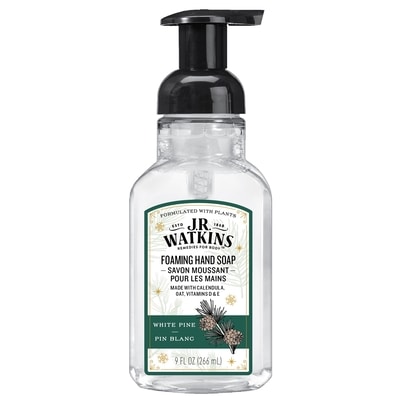 J.R. Watkins Foaming Hand Soap with Pump Dispenser, White Pine 266 ml, $1.88/100ml