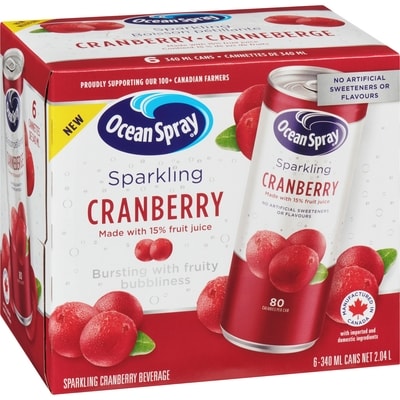 Sparkling Cranberry Beverage