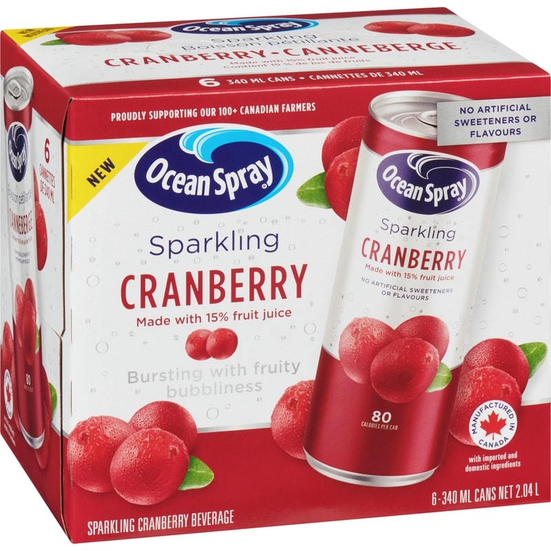 Sparkling Cranberry Beverage