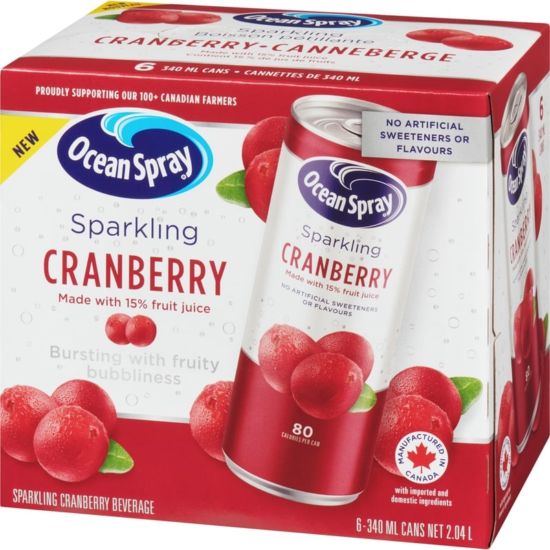 Sparkling Cranberry Beverage