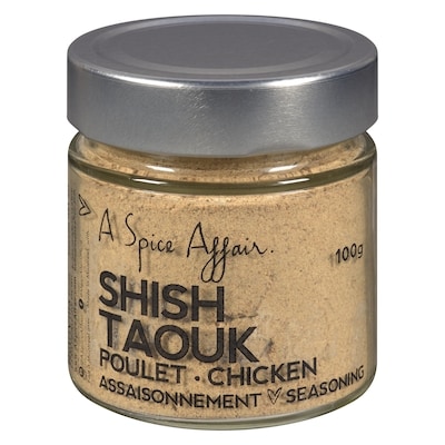A Spice Affair SPAF ASS. POULET SHISH TAOUK 100 g, 11,99 $/100g