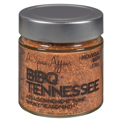 A Spice Affair ASS. BBQ TENNESSEE FUME 130 g, 9,22 $/100g