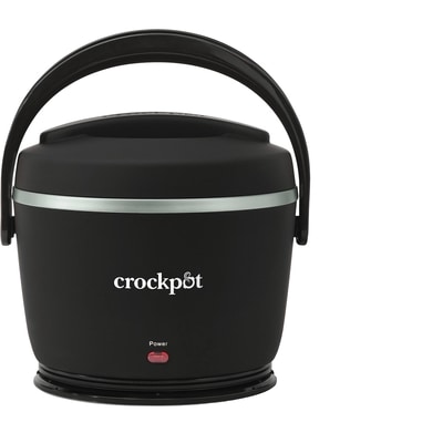 Crock Pot 20oz Lunch Crock Warmer Black 1 ea, $40.00/1ea