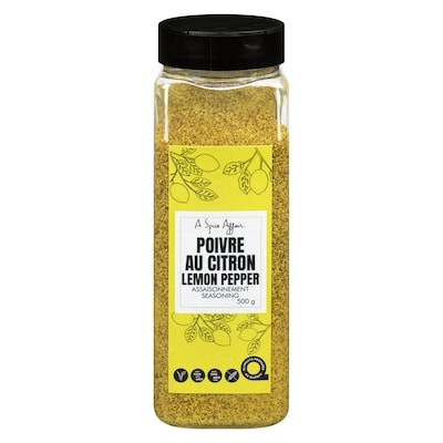 A Spice Affair Seasoning Lemon Pepper 500 g, $3.50/100g