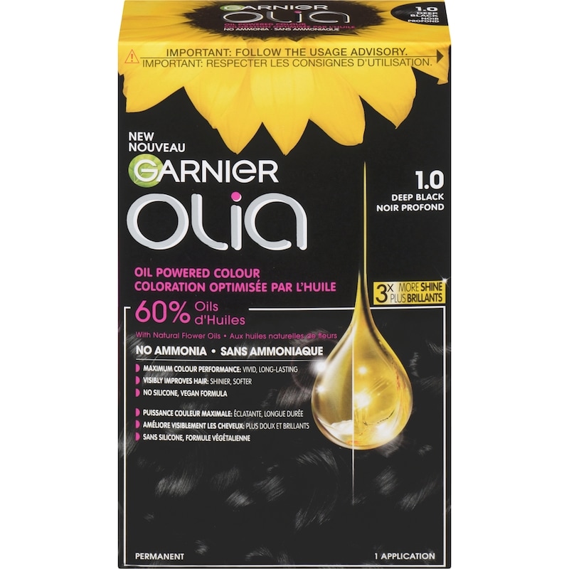 Olia Oil Powered Colour 1.0 Deep Black