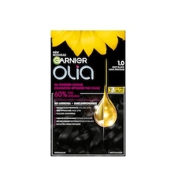 Garnier Olia Permanent Hair Dye No Ammonia and Oil Powered, 1 pack DEEP BLACK 1 ea, $13.49/1ea