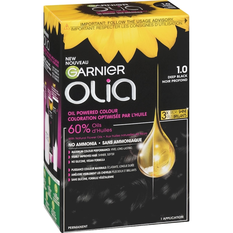 Olia Oil Powered Colour 1.0 Deep Black