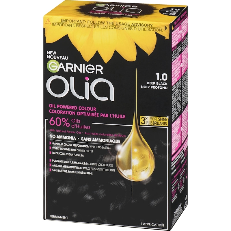 Olia Oil Powered Colour 1.0 Deep Black