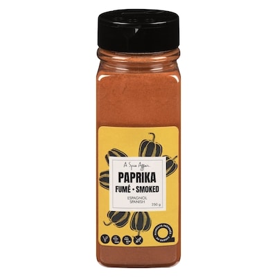 A Spice Affair Paprika fumé espagnol 250 g, 4,40 $/100g