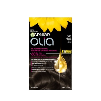 Garnier Olia Permanent Hair Dye DARKEST BROWN 1 ea, $13.00/1ea