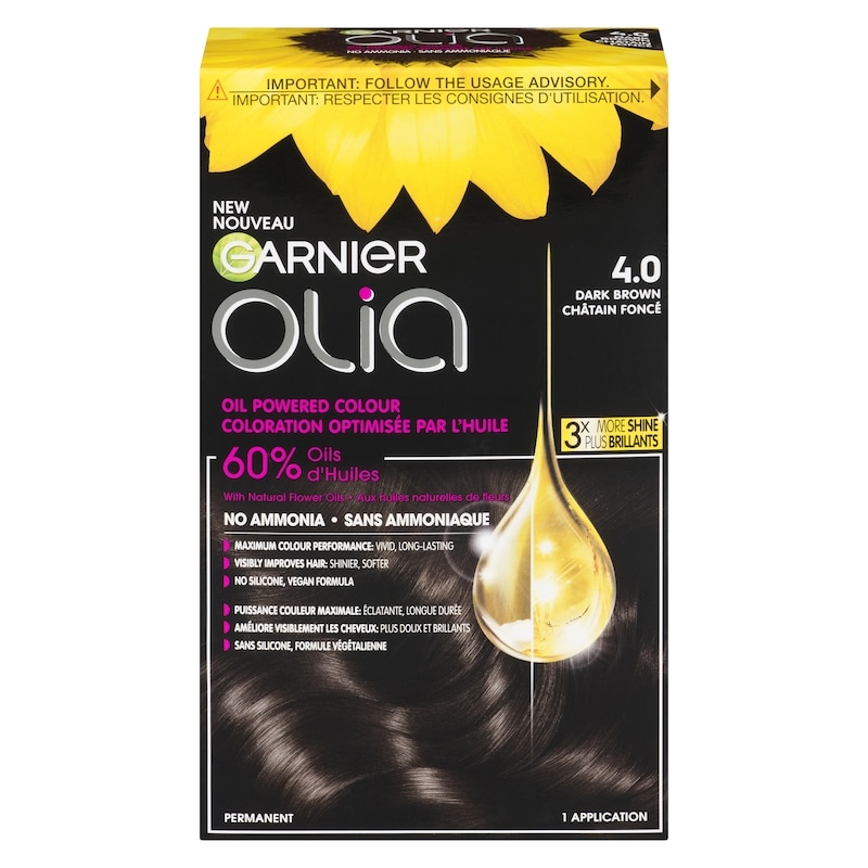 Olia Oil Powered Colour 4.0 Dark Brown