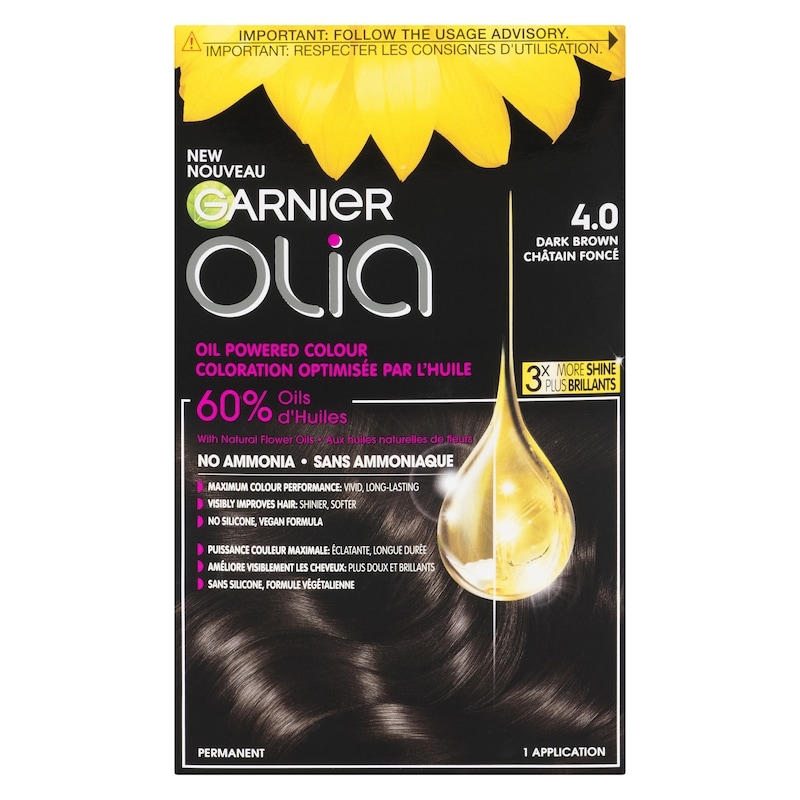 Olia Oil Powered Colour 4.0 Dark Brown