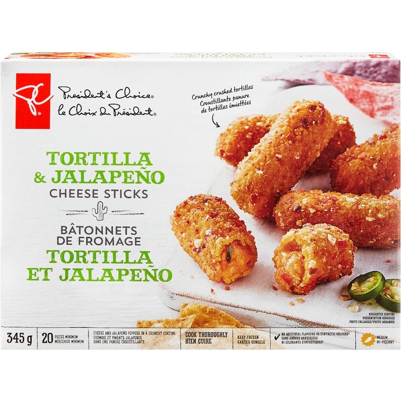 Tortilla and Jalapeno Cheese Sticks