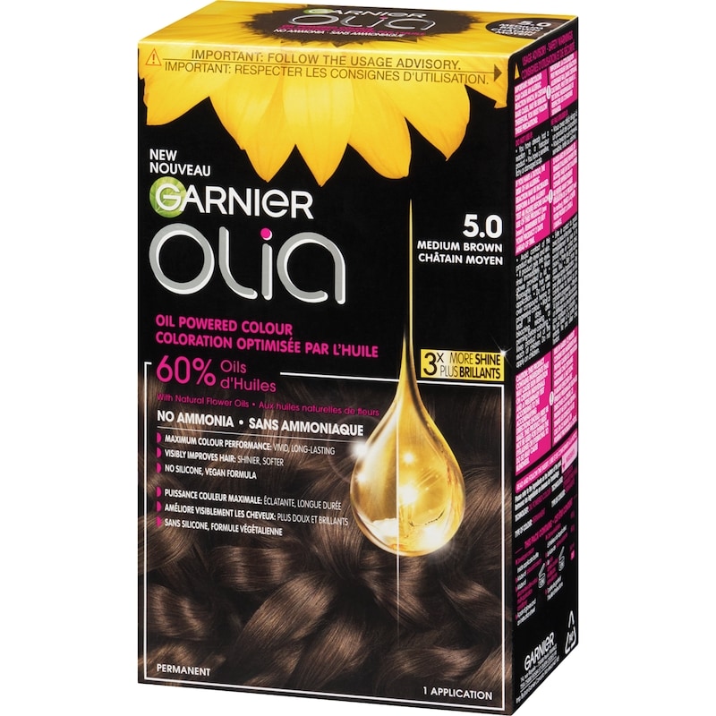 Olia Oil Powered Colour 5.0 Medium Brown