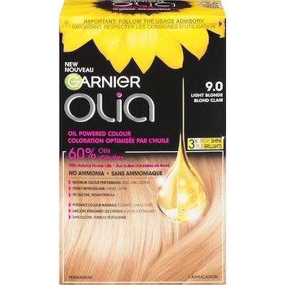 Garnier Olia Oil Powered Colour 9.0 Light Blonde 1 ea, $17.49/1ea