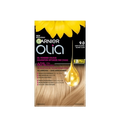 Garnier Olia Permanent Hair Dye No Ammonia and Oil Powered, 1 pack LIGHT BLONDE 1 ea, $15.99/1ea