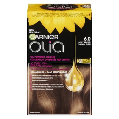Garnier Oil Powered Colour 6.0 Light Brown 1 ea, $13.11/1ea