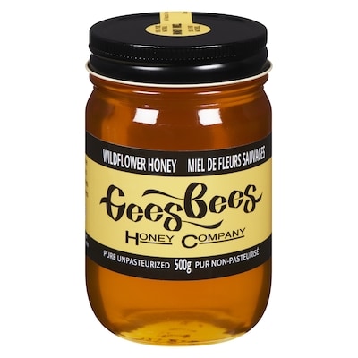 Gees Bees Honey Company Wildflower Honey 500 g, $2.20/100g
