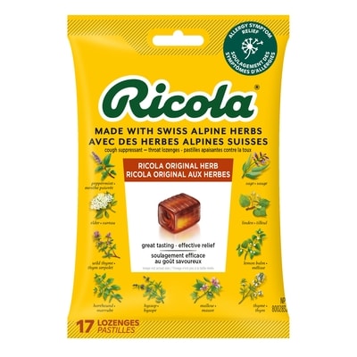 Ricola Original Herb Cough Drops 17 count 17 ea, $0.29/1ea