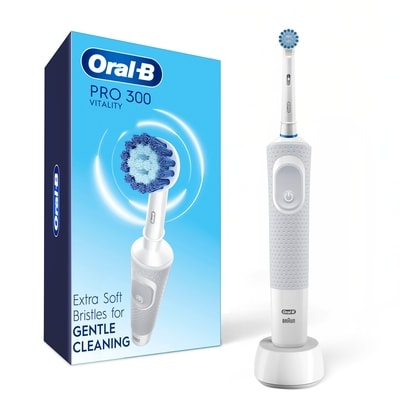 Oral B Pro 300 Vitality Rechargeable Toothbrush 1 ea, $36.99/1ea