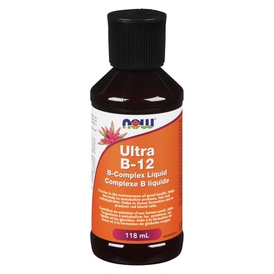 Now B-Complex Liquid Ultra B-12 118 ml, $22.03/100ml