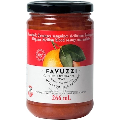 Favuzzi Marmelade mandarines Siciliennes biologiques 266 ml, 4,88 $/100ml