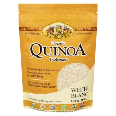 Inca's Gold Organic Quinoa White  454 g, $2.20/100g