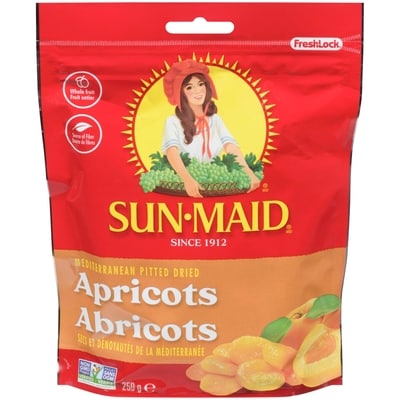 Sun-maid Abricots 250 g, 2,80 $/100g