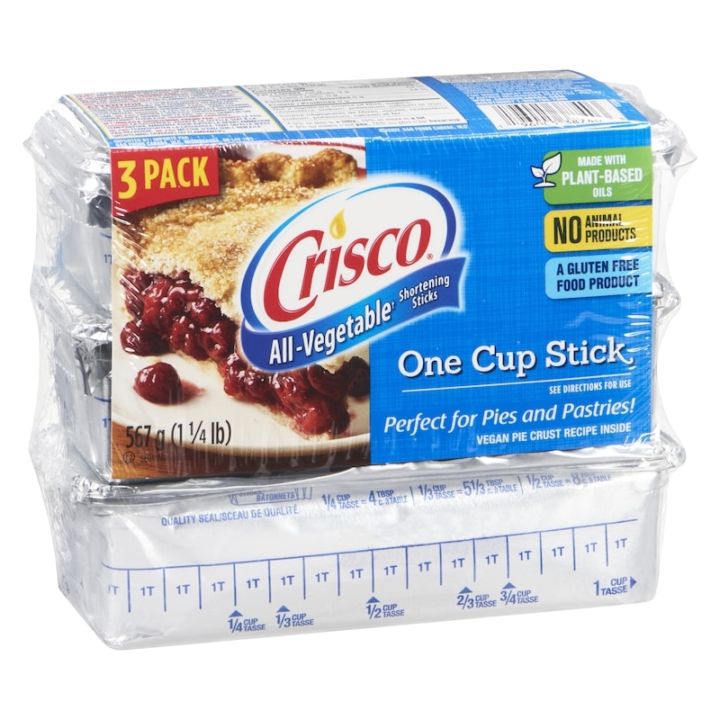 All-Vegetable Shortening Sticks