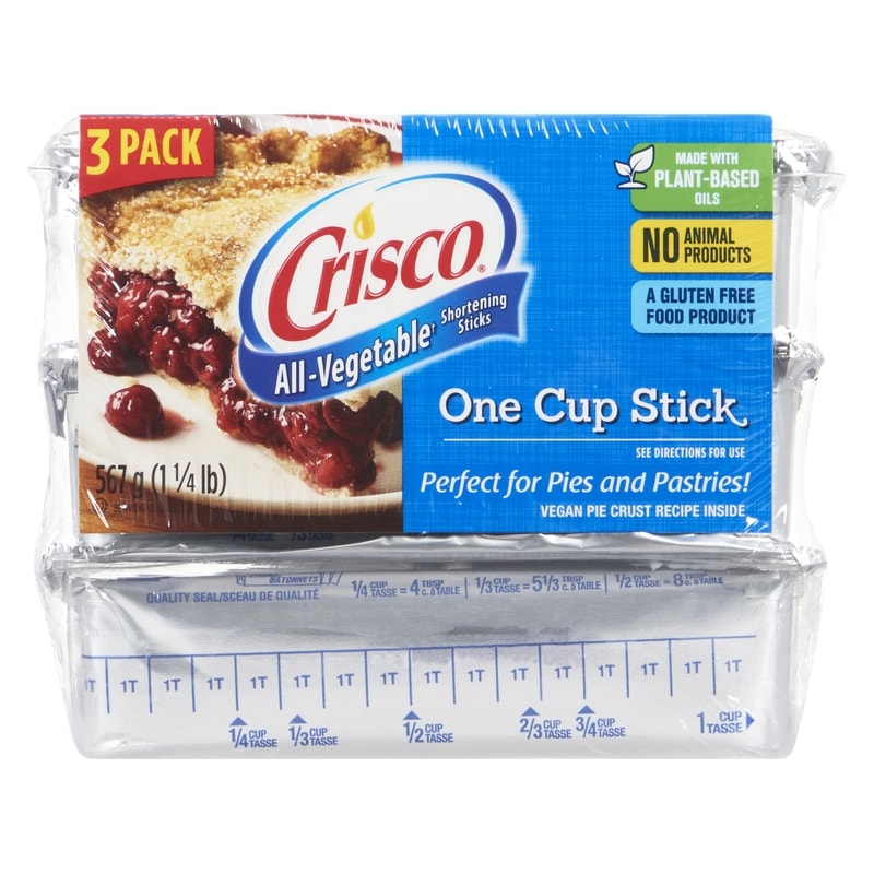 All-Vegetable Shortening Sticks