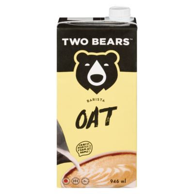 Two Bears Oat Barista 946 ml, $0.56/100ml
