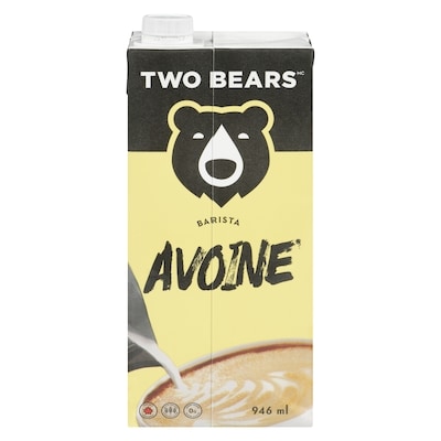 Two Bears Avoine sans sucre ajouté 946 ml, 0,56 $/100ml